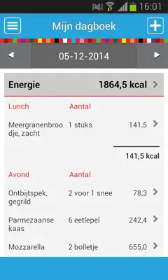 Mijn Eetmeter android App screenshot 3